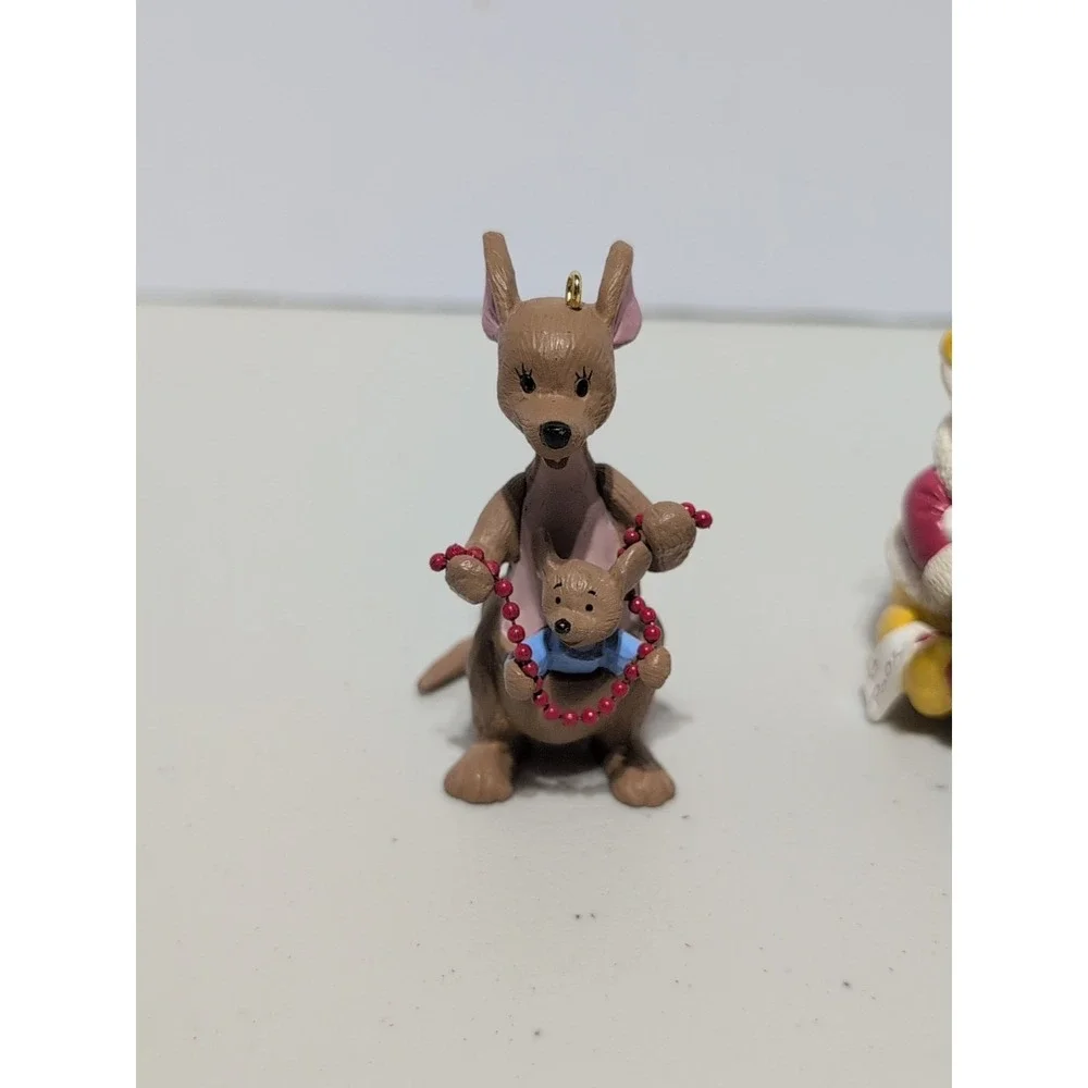 Hallmark Disney Winnie The Pooh Christmas Ornament Vintage Collector Lot Of Four